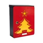 MIA box Red tree Y - poštová schránka s výmenným krytom a menovkou, strom