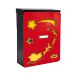 MIA box Sled Y - poštová schránka s výmenným krytom a menovkou, kométa