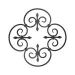 PSG 13.025 - ozdobný ornament pre kované ploty, brány a mreže