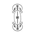 PSG 13.045 - ozdobný ornament pre kované ploty, brány a mreže