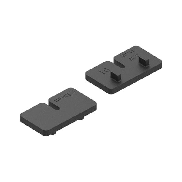 11095-GU - těsnění do držáku skla a plechu - model 11, pro sklo 9,52 mm, pro zábradlí a schodiště