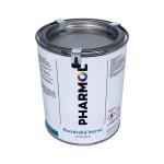 Čierna matná farba - lak pre umelecké kováčstvo Pharmol Kul Glimmer-schwarz matt, 1 liter