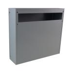 DOLS A-050 RAL7040 - telo poštovej schránky pre sendvičovú montáž, sivé