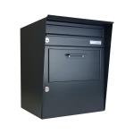 DOLS Parcel Box 05 RAL7016 - kombinovaná poštová schránka na balíky aj listy, pre montáž na stenu, antracit