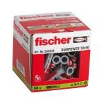 Fischer DUOPOWER 10x50 mm (balenie 50 ks) - univerzálne uzlovacie hmoždinky