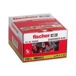 Fischer DUOPOWER 8x40 mm (balenie 100 ks) - univerzálne uzlovacie hmoždinky