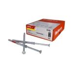 Fischer DuoXpand 10x120 T (balenie 50 ks) – rámové hmoždinky s pozinkovanou skrutkou so zápustnou hlavou TORX T40