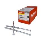 Fischer DuoXpand 8x80 T (balenie 50 ks) – rámové hmoždinky s pozinkovanou skrutkou so zápustnou hlavou TORX T30