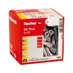 Fischer SX Plus 6x50 mm (balenie 100 ks) - rozpínacie hmoždinky, predĺžené