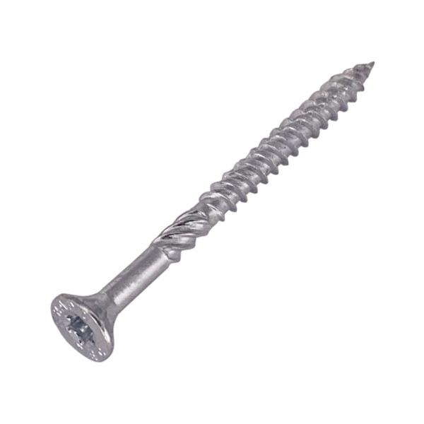 HPM TEC RAPI-TEC 2010 4,0x50/30+R - stavební vrut do dřeva, polozávit, pozink, zápustná hlava, TORX T20