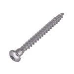 HPM TEC RAPI-TEC 5,0x50/45 - stavebná skrutka do tesárskeho kovania, pozink, polguľatá hlava s osadením , TORX T20