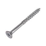 HPM TEC RAPI-TEC HBS 8,0x100/50+R - stavebná skrutka do dreva, polozávit, pozink, zápustná hlava, TORX T40