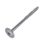 HPM TEC RAPI-TEC SK 8,0x120/50+R - stavebná skrutka do dreva, polozávit, pozink, tanierová hlava, TORX T40