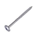 HPM TEC RAPI-TEC SK PLUS 4,0x60/35+R - stavebná skrutka do dreva, polozávit, pozink, tanierová hlava, TORX T20