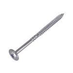 HPM TEC RAPI-TEC SK PLUS 5,0x80/47+R - stavebná skrutka do dreva, polozávit, pozink, tanierová hlava, TORX T25