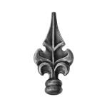 Kovaný hrot - špička pre kovaný plot a bránu 40.157, 134x64 mm, základňa 26 mm