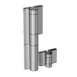 LOCINOX MAMMOTH180-2 – zatvárač nahrádzajúci pánty, pre krídlové bránky do 150 kg