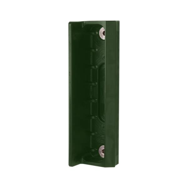 LOCINOX SMKL QF2 6005 - dorazová lišta pro profil od 40 mm, pro křídlové branky, zelená