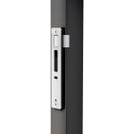 LOCINOX UNILEC-Z-E – elektrický otvárač bez dorazu pre zadlabávacie zámky LOCINOX, pre profil od 60 mm, pre krídlové bránky