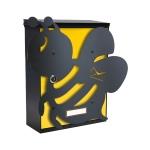 MIA box Bee Y - poštová schránka s výmenným krytom a menovkou, včela