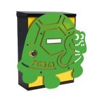 MIA box Turtle Y - poštová schránka s výmenným krytom a menovkou, korytnačka