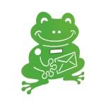 MIA Frog - výmenný kryt pre poštové schránky MIA box, žaba