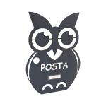 MIA Owl - výmenný kryt pre poštové schránky MIA box, sova