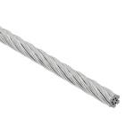 Nerezová lanková výplň zábradlia - lanko pr.4 mm AISI 316, cena za 1 m - predaj po 1 m