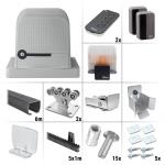 Nice Robus 400 BD KCE 7.0 – zostava pojazdu, pohonu a príslušenstva, pre posuvnú bránu do prejazdu 4,2 m a 400 kg, profil bez úpravy