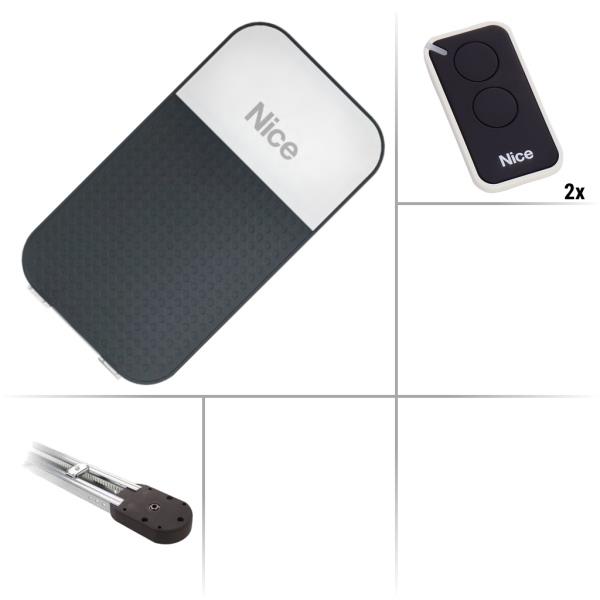 Nice Spido 600 16B KCE - sestava pohonu a příslušenství, pro garážová vrata do výšky 2,6 m a plochy 9,6 m2