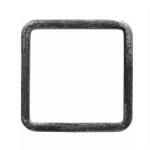 Ozdobný O prvok pre kovaný plot, bránu a zábradlie 11.051, pr.80x80 mm, hladký pr.12x6 mm