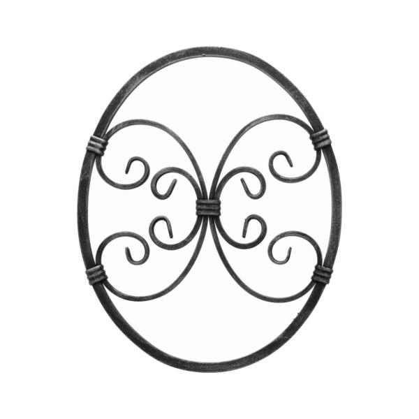 PSG 13.006 - ozdobný ornament pro kované ploty, brány a mříže