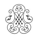 PSG 13.012 - ozdobný ornament pre kované ploty, brány a mreže