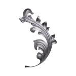 PSG 51.123 - ozdobný list, kovaný polotovar na plot, bránu, mrežu a zábradlie, ľavý