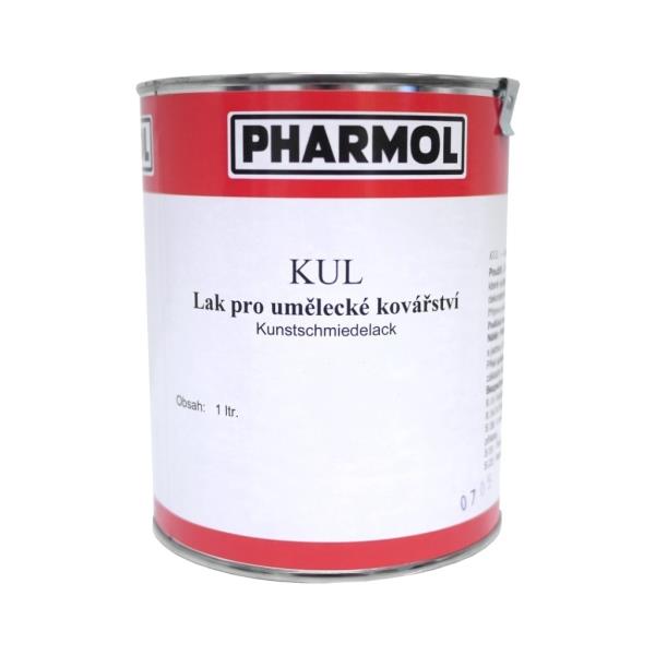 Šedá tmavá antracitová barva - lak pro umělecké kovářství Pharmol Kul Glimmer-anthrazit, 1 litr