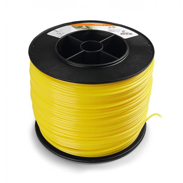 STIHL 0000 930 2543 – struna do křovinořezu, kulatá, žlutá, pr. 3,0 mm, 271 m