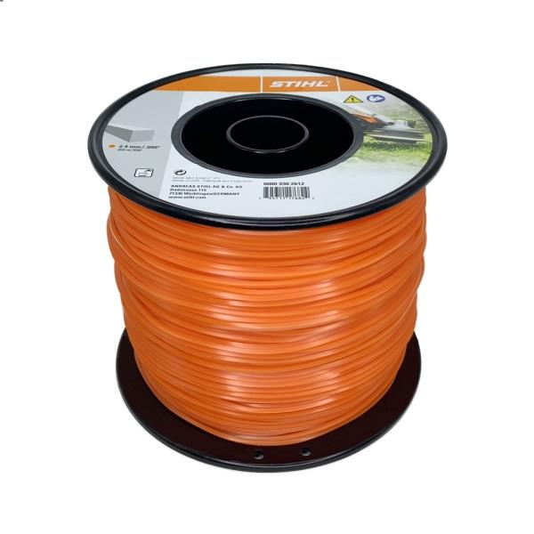 STIHL 0000 930 2612 – struna do křovinořezu, hranatá, oranžová, pr. 2,4 mm, 253 m
