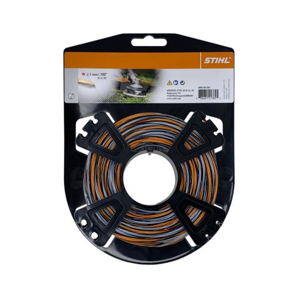 STIHL 0000 930 4301 – struna do křovinořezu, CF3 Pro, křížová, tichá, pr. 2,7 mm, 26 m