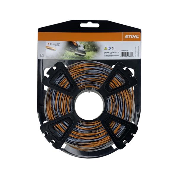 STIHL 0000 930 4303 – struna do křovinořezu, CF3 Pro, křížová, tichá, pr. 2,4 mm, 70 m
