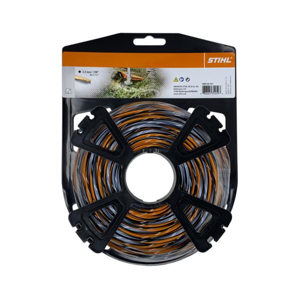 STIHL 0000 930 4311 – struna do křovinořezu, CF3 Pro, křížová, tichá, pr. 3,3 mm, 34 m