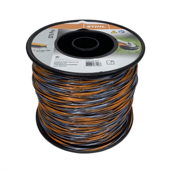 STIHL 0000 930 4313 – struna do křovinořezu, CF3 Pro, křížová, tichá, pr. 2,4 mm, 212 m