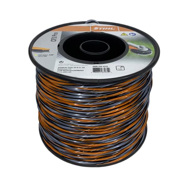 STIHL 0000 930 4315 – struna do křovinořezu, CF3 Pro, křížová, tichá, pr. 3,0 mm, 134 m