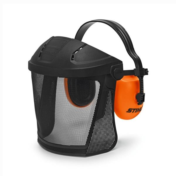 STIHL FUNCTION GPA 24 – ochranný štít s ochranou sluchu SNR 25, nylonová mřížka