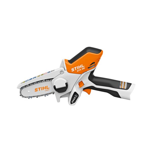 STIHL GTA 26 – vyvětvovací AKU mini pila 0,18 kW, lišta 10 cm, řetěz 1/4" PM3