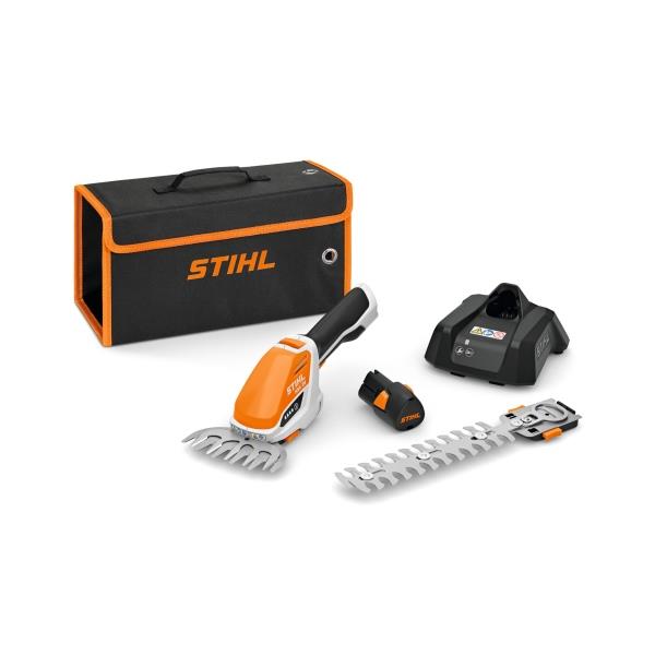 STIHL HSA 26 – AKU zahradní mini nůžky, 0,1 kW, řezná délka 20 cm + akumulátor AS 2 + nabíječka AL 1