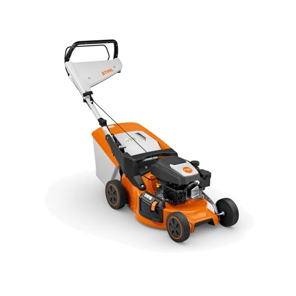 STIHL RM 248.3 – benzinová sekačka 1,8 kW, 127 cm3, záběr 46 cm, koš 52 l