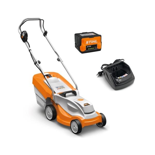 STIHL RMA 235.1 – AKU sekačka 0,45 kW, záběr 33 cm, koš 30 l + akumulátor AK 20 + nabíječka AL 101