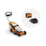 STIHL RMA 448.3 V – AKU kosačka s pojazdom 1,2 kW, záber 46 cm, kôš 52 l + akumulátor AK 30 S + nabíjačka AL 101
