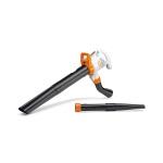 STIHL SHE 71 – elektrický fukár a vysávač na lístie, 1,1 kW, fúkací výkon 9 N