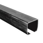 Vodiaci C profil posuvnej brány STAGE-LB veľký pr. 138 x 144 mm bez povrchovej úpravy, cena za 2m - predaj po 2m
